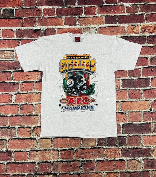 NCAA Pittsburgh Steelers Super Bowl 30 Single Stitch Sweatshirt T-shirt - Ideal Gift for NFL Fans