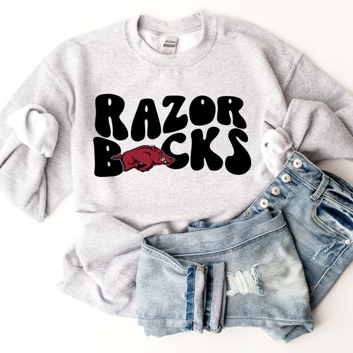 NCAA Shirts: Arkansas Razorbacks Sweatshirt Hoodie Shirt for Fans