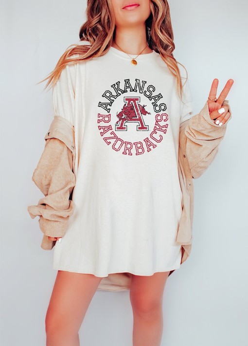 NCAA Shirts - Unisex Arkansas Razorbacks Graphic T-Shirt, Hoodie, Sweatshirt Perfect Gift For Razorbacks Fans - Image 4