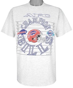 NCAA Shirts Women - NFL Buffalo Bills, AFC Champions T-Shirt 1994 Vintage Tshirt