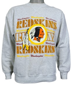 NCAA Shirts Women - NFL (Signal Sports) Washington Redskins Crew Neck Sweatshirt 1993 Vintage