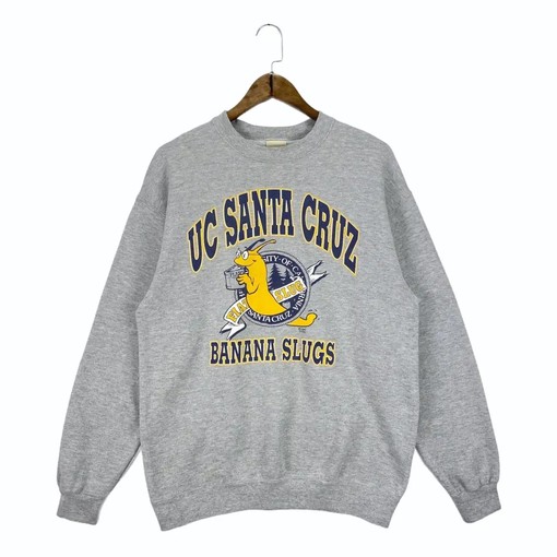 NCAA Shirts Women - Vintage 90s University of California Santa Cruz NCAA Gear T-Shirt Sweatshirt Hoodie