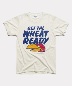 NCAA Shirts for Fans - Get Ready for Wheat Tee for Kansas Jayhawks