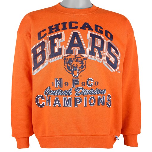 NCAA Shirts for Men - NFL Chicago Bears Crew Neck Sweatshirt 1990 Vintage Unisex Sweatshirt