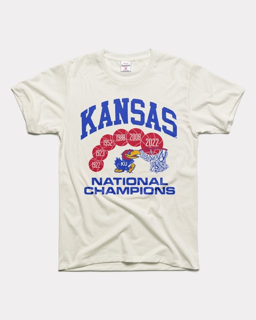 NCAA Shirts for Men and Women - Kansas Basketball National Champions Tee