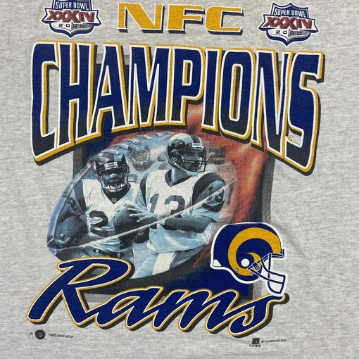 NCAA St Louis Rams NFC Super Bowl Vintage Style Sweatshirt T-shirt - Ideal Gift for NFL Fans - Image 2