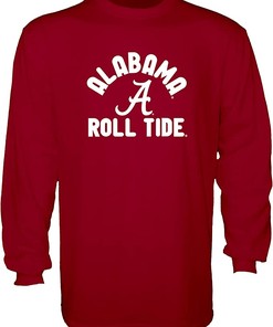 NCAA Student: Team Color Icon Alabama Sweatshirt Gifts