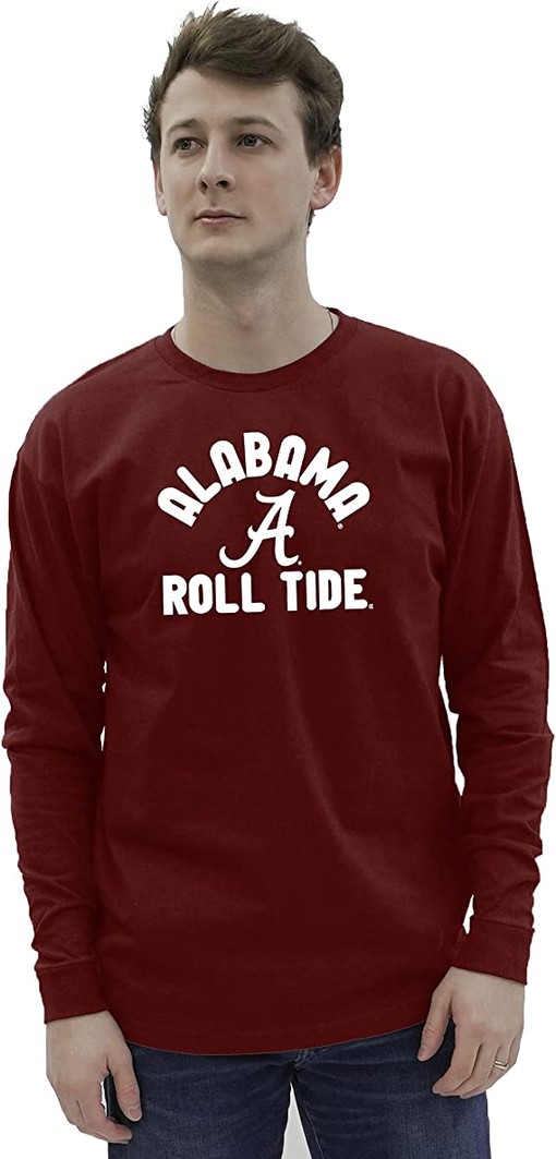 NCAA Student: Team Color Icon Alabama Sweatshirt Gifts - Image 2