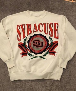 NCAA Syracuse University Logo Sweatshirt that Replaces Your Old NCAA Syracuse Orange Shirt