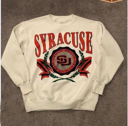 NCAA Syracuse University Logo Sweatshirt that Replaces Your Old NCAA Syracuse Orange Shirt