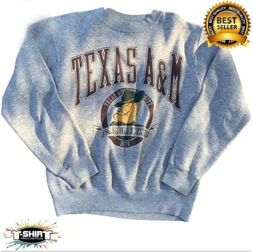NCAA Texas A&M Aggies Mascot Hoodie Sweatshirt - Texas AM University Hoodie Shirt Gifts for NCAA Fans