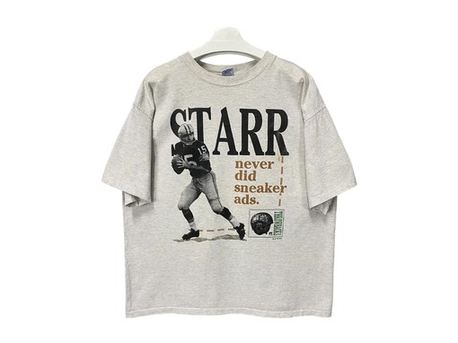 NFL 1994 Starr Throwbacks Sneaker Ads Football Apparel Sport Shirts for Fans