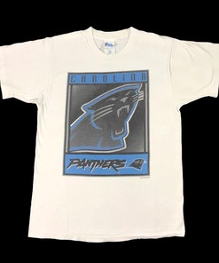 NFL 1997 Carolina Panthers Sweatshirt T-shirt - Vintage Style Retro NFL Shirts, Perfect Gift for Football Fans