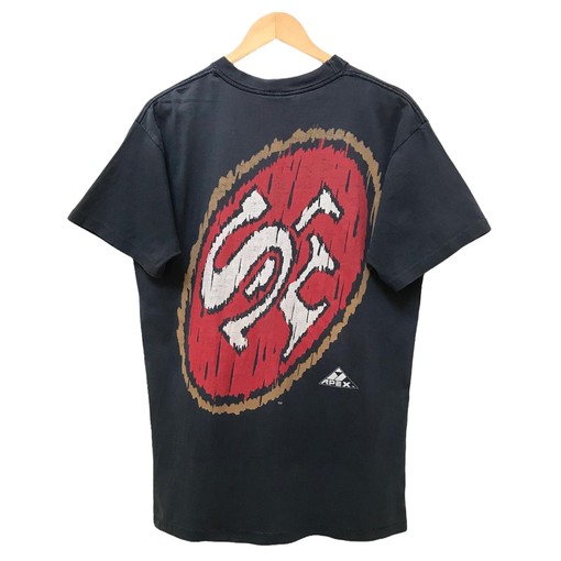 NFL 49ers SF Apex Big Logo USA 1990s Vintage Style Sweatshirt T-shirt, Fans Must-have
