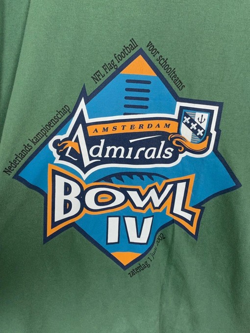 NFL Amsterdam Admirals Bowl 2002 Vintage Style Hoodie Sweatshirt - Football - Image 2