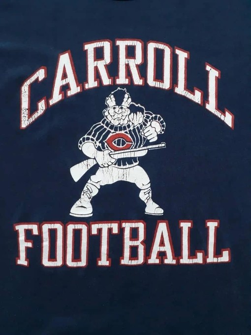 NFL Carrol Football Vintage Style Champion Sweatshirt T-shirt, NCAA Shirts for Men - Image 2