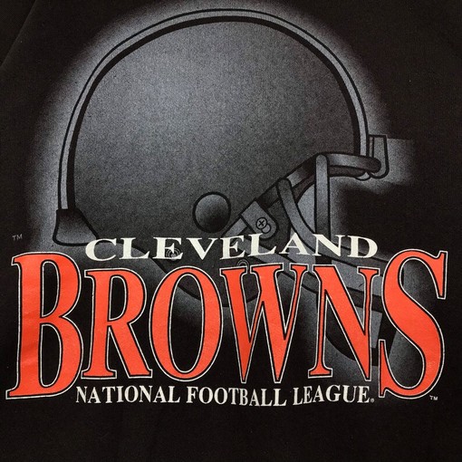 NFL Cleveland Browns Retro Sweatshirt, Sweater Pullover Hoodie - 80's Edition - Image 2