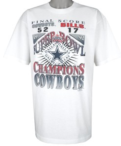 NFL Cowboys vs Bills Super Bowl XXVII Champions 1993 T-Shirt and Hoodie Sweatshirt - Gifts for Fans