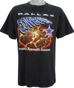 NFL Dallas Cowboys 1990s Big Logo T-Shirt - Vintage Unisex Sport Sweatshirt Hoodie Gift