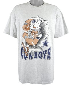 NFL Dallas Cowboys 1990s Breakouts Deadstock T-Shirt and Hoodie Sweatshirt - Gifts for Fans