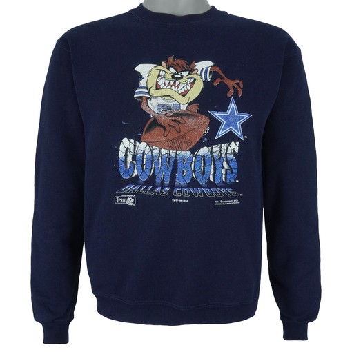 NFL Dallas Taz X Cowboys 1995 Vintage Unisex Sweatshirt American Football Shirt Gift for Dad