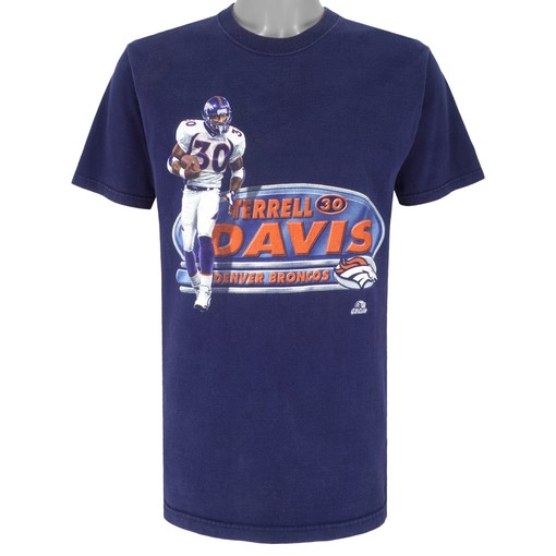 NFL Denver Broncos Terrell Davis Number 30 Vintage T-Shirt