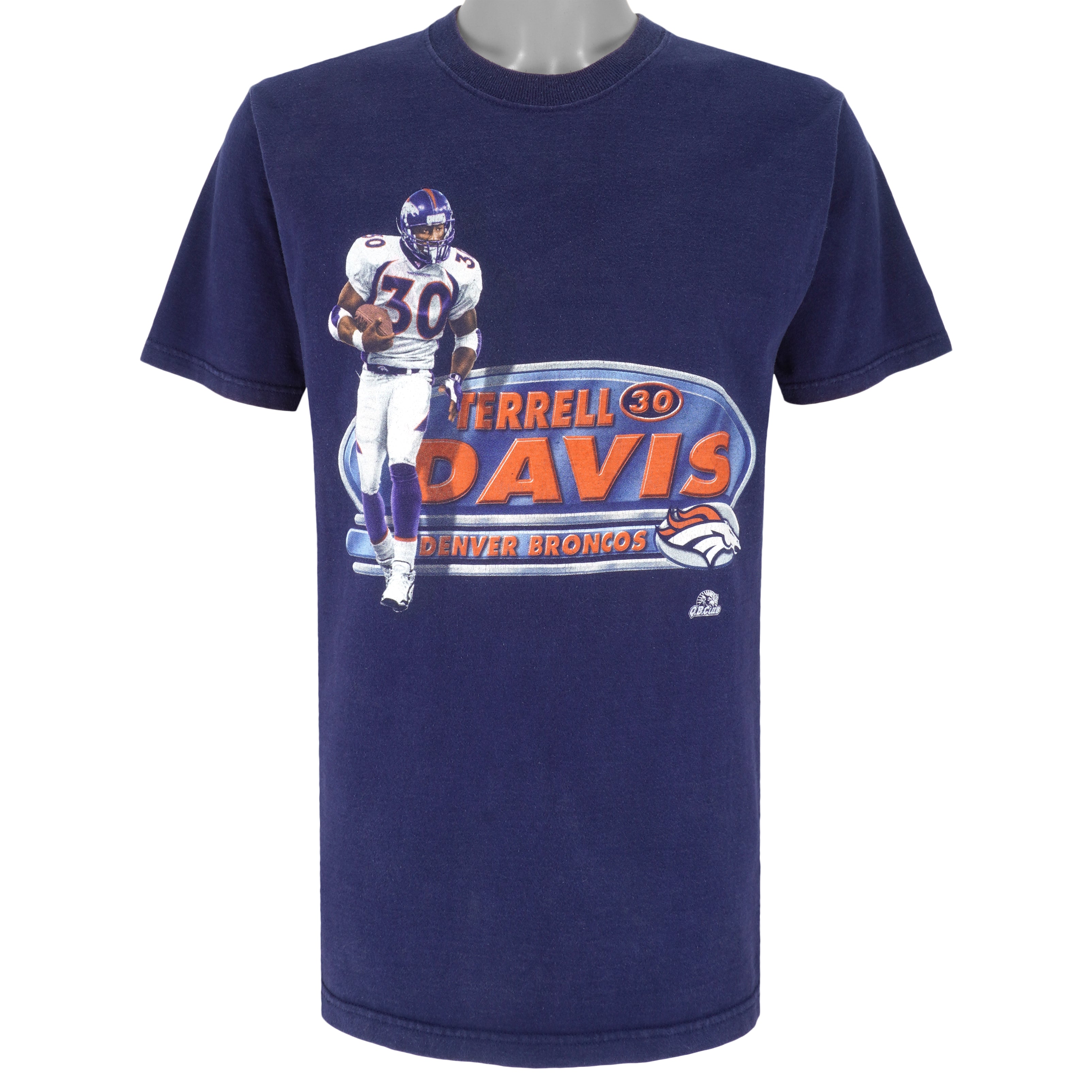 NFL Denver Broncos Terrell Davis Number 30 Vintage T-Shirt