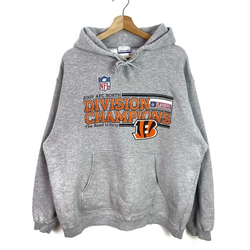 NFL Division Champions Vintage Style Hoodie Sweatshirt - Football