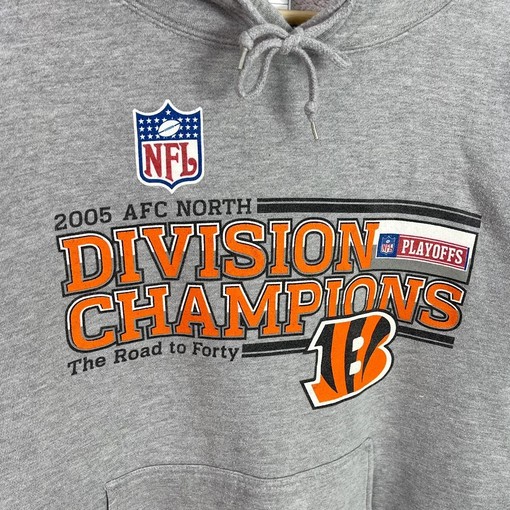 NFL Division Champions Vintage Style Hoodie Sweatshirt - Football - Image 2
