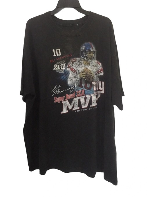 NFL Eli Manning Superbowl MVP Vintage Style Hoodie Sweatshirt - Graphic