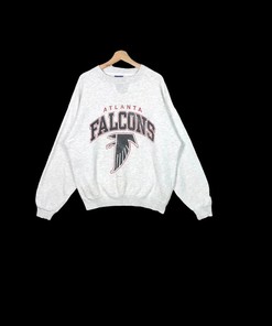 NFL Falcons Big Logo Vintage Sweatshirt T-shirt - Ideal Gift for Retro NCAA Shirts & NFL Fans