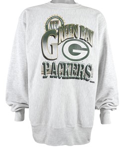 NFL Green Bay Packers 1990s Crew Neck Sweatshirt and Hoodie Shirt - Gifts for Fans