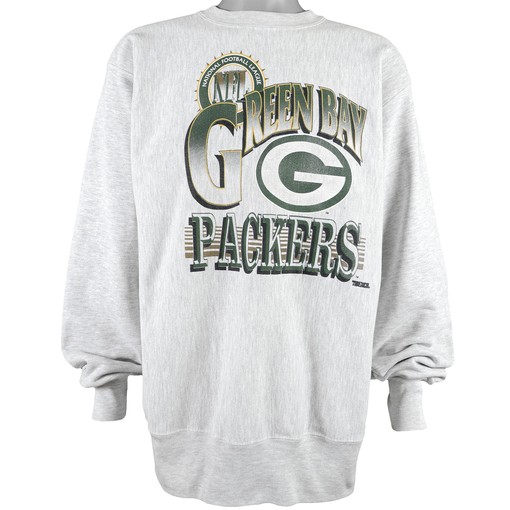 NFL Green Bay Packers 1990s Crew Neck Sweatshirt and Hoodie Shirt - Gifts for Fans