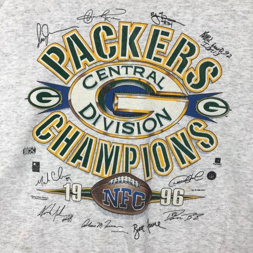 NFL Green Bay Packers Vintage Style Crewneck Sweatshirt Pullover - 90s Starter - Image 2