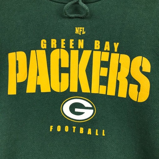 NFL Green Bay Packers Vintage Style Pullover Hoodie Sweater - 90s Starter - Image 2