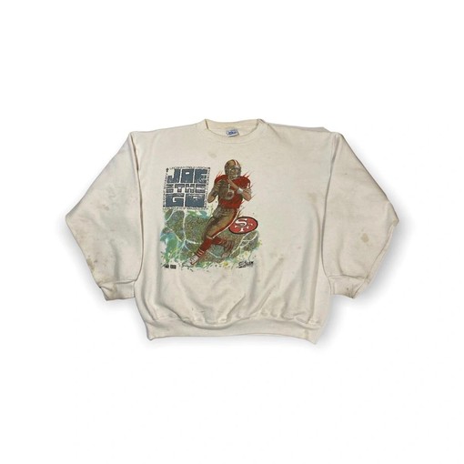 NFL Joe Montana 49Ers Sweatshirt T-shirt - Perfect for NFL Fans and Ideal Gift with ncaa shirt kids