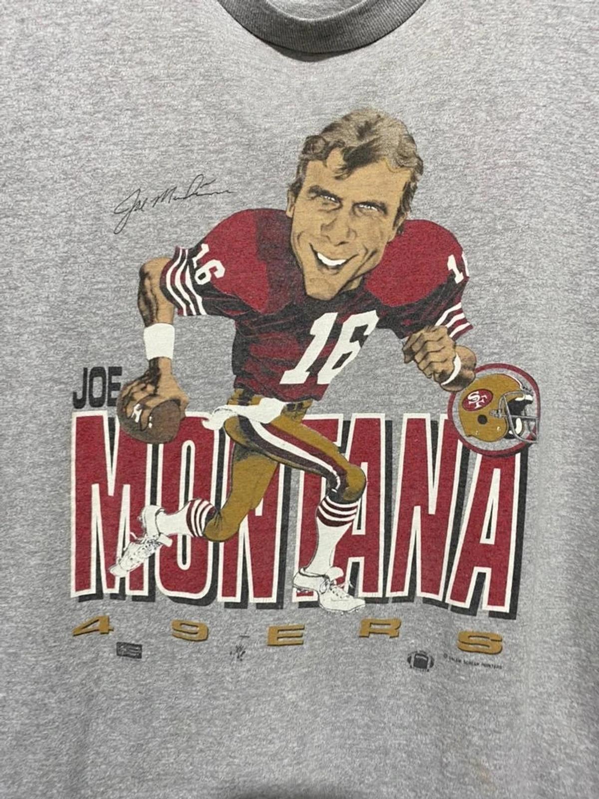 NFL Joe Montana Sweatshirt T-shirt - Vintage Style and Ideal Gift for Fans with ncaa shirts for men - Image 2