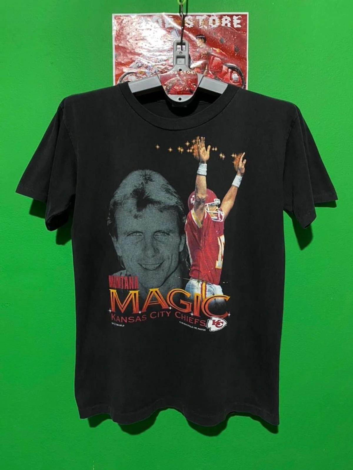 NFL Magic Montana Sweatshirt T-shirt - Perfect for NFL Fans and Ideal Gift with mens sport shirts