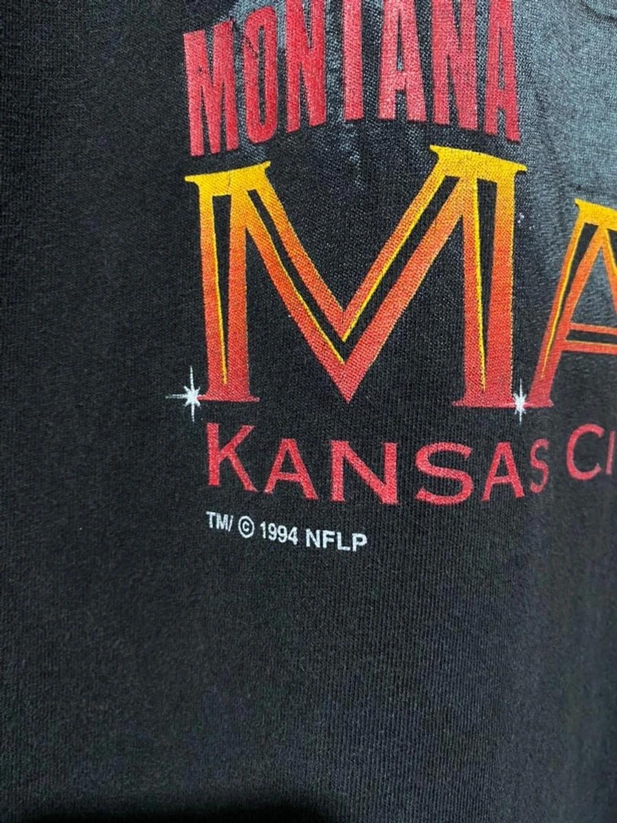 NFL Magic Montana Sweatshirt T-shirt - Perfect for NFL Fans and Ideal Gift with mens sport shirts - Image 3