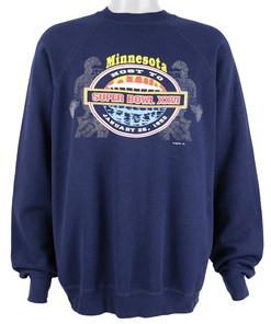 NFL Minnesota Super Bowl XXVI 1992 Sweatshirt - Vintage Unisex Sport Sweatshirt Hoodie Gift