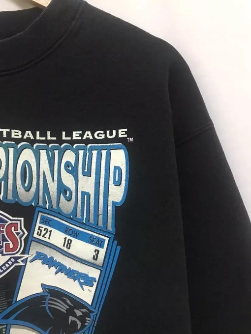 NFL NFC Championship Big Logo Vintage Style Sweatshirt T-shirt - Ideal Gift for NFL Fans - Image 2