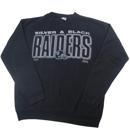 NFL Raiders Vintage Style Spellout Hoodie Sweatshirt Shirt - Ideal Gift for Football Fans