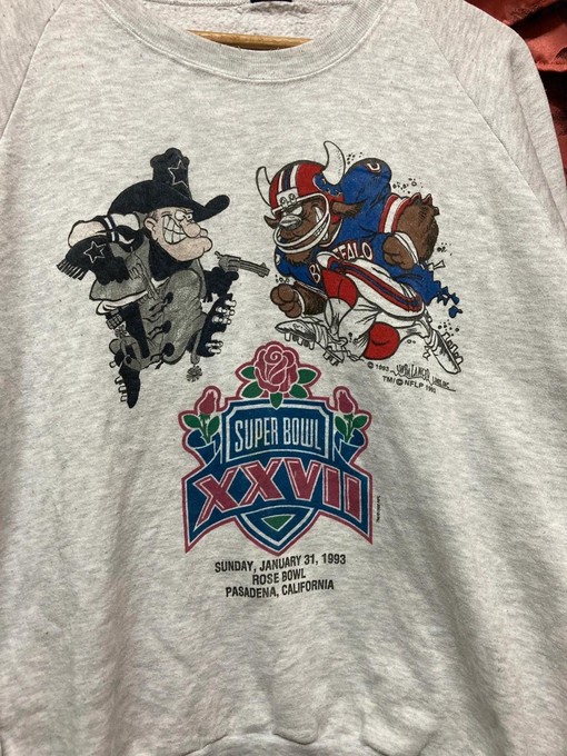 NFL Rose Bowl XXVII Classic Vintage NCAA Shirts Sweatshirt T-shirt - Image 2