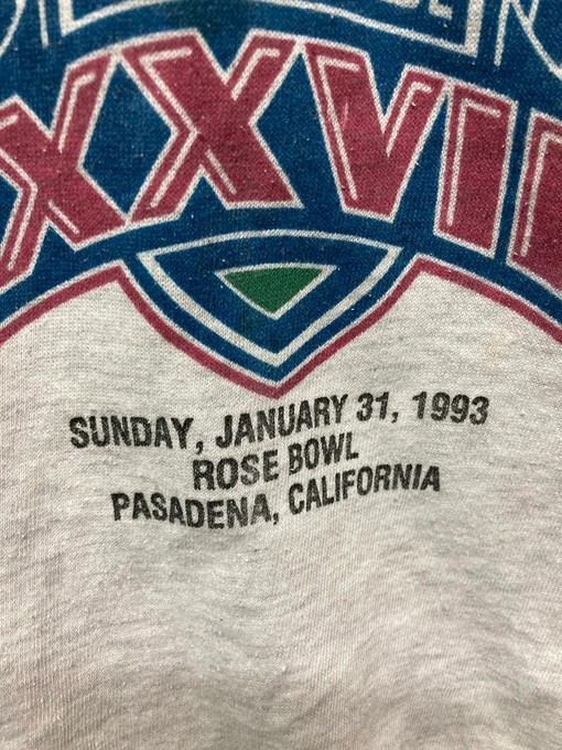 NFL Rose Bowl XXVII Classic Vintage NCAA Shirts Sweatshirt T-shirt - Image 3