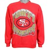 NFL San Francisco 49ers Big Spell-Out Sweatshirt 1990s Vintage Unisex Sweatshirt College Shirts Gift For Dad