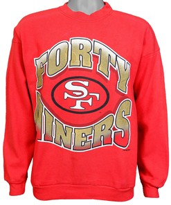 NFL San Francisco 49ers Big Spell-Out Sweatshirt 1990s Vintage Unisex Sweatshirt College Shirts Gift For Dad