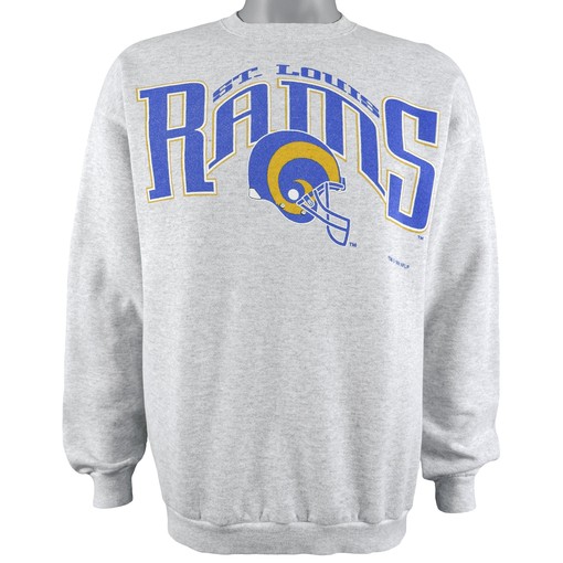 NFL St. Louis Rams 1996 Vintage Crew Neck Sweatshirt - American Football Shirt Gift for Dad