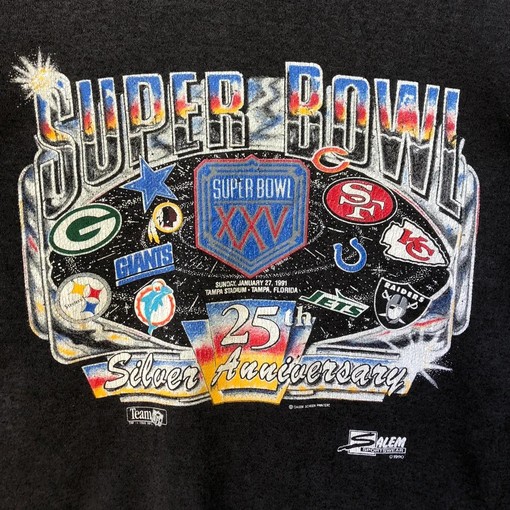 NFL Super Bowl Classic Vintage Style Sweatshirt T-shirt for Fans - Image 2