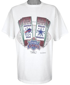 NFL Super Bowl XXVII Bills vs Cowboys 1992 Vintage T-Shirt Unisex Sport Sweatshirt Hoodie Gift