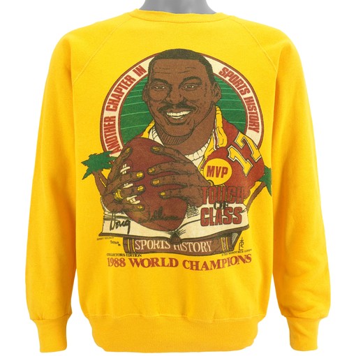 NFL Washington Redskins Doug Williams MVP 1988 Vintage T-Shirt Unisex Sport Sweatshirt Hoodie Gift